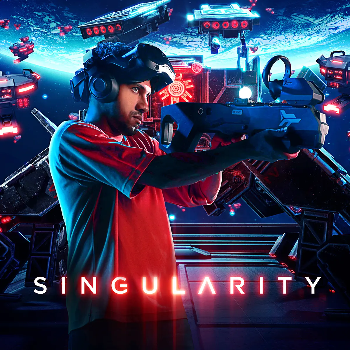 Singularity at Zero Latency Webster, Houston | Sci-Fi Co-op Free-Roam VR